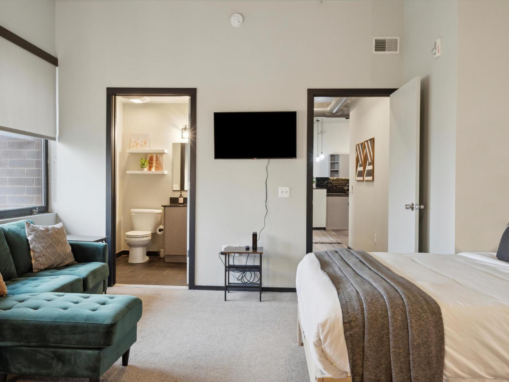 Large 3Br Apts & Studios, Gym, Game Room, Free Street Parking Philadelphie Chambre photo